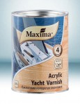 Maxima “ACRYLIC YACHT VARNISH” Vizes bázisú yacht lakk